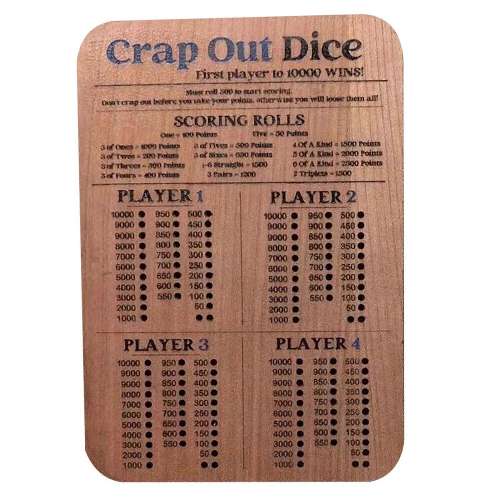 Dices Table Games Dices Tabletop Game for Rolling for Family Gathering