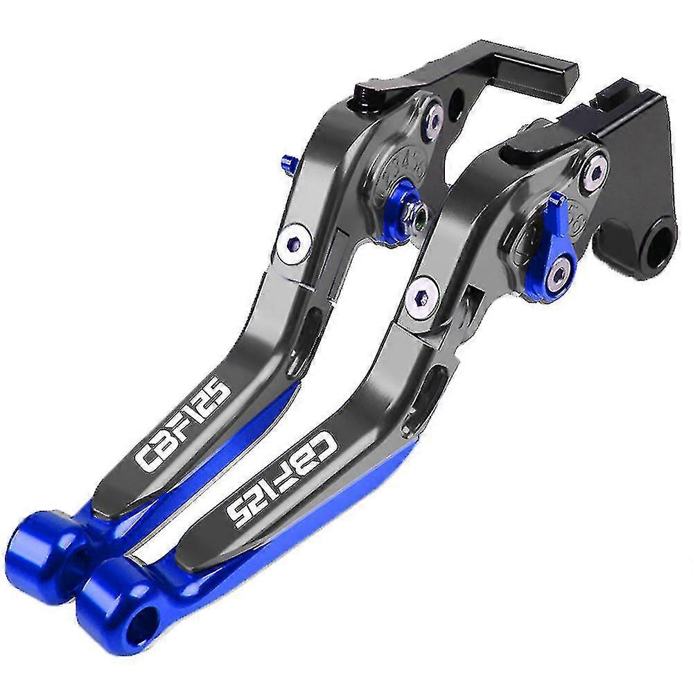 Alavancas de embreagem de alavanca de freio curtas ajustáveis para motocicleta compatíveis com Honda Cbf125 Cbf 125 2008-2015 2014 2013 2012 2011 2010 2009