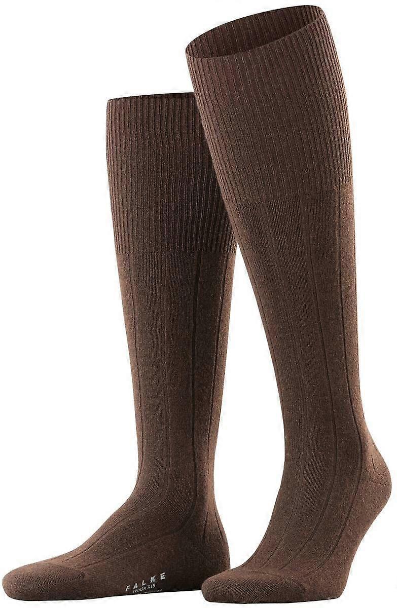 Falke Lhasa Rib Knee High Socks - Brown