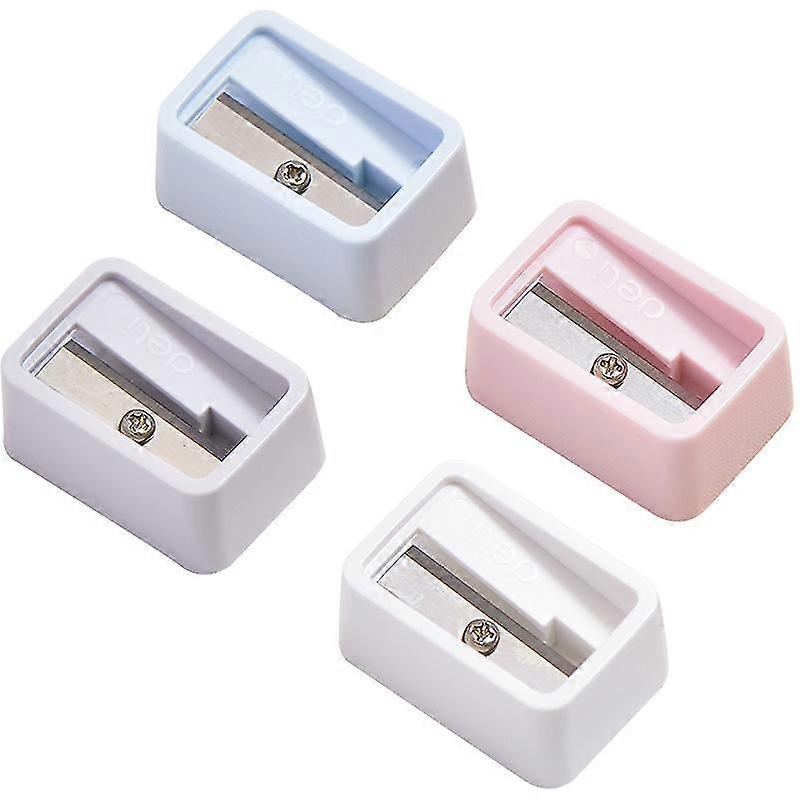 Plastic Cute Mini Pencil Sharpeners (8pcs, Random Color)