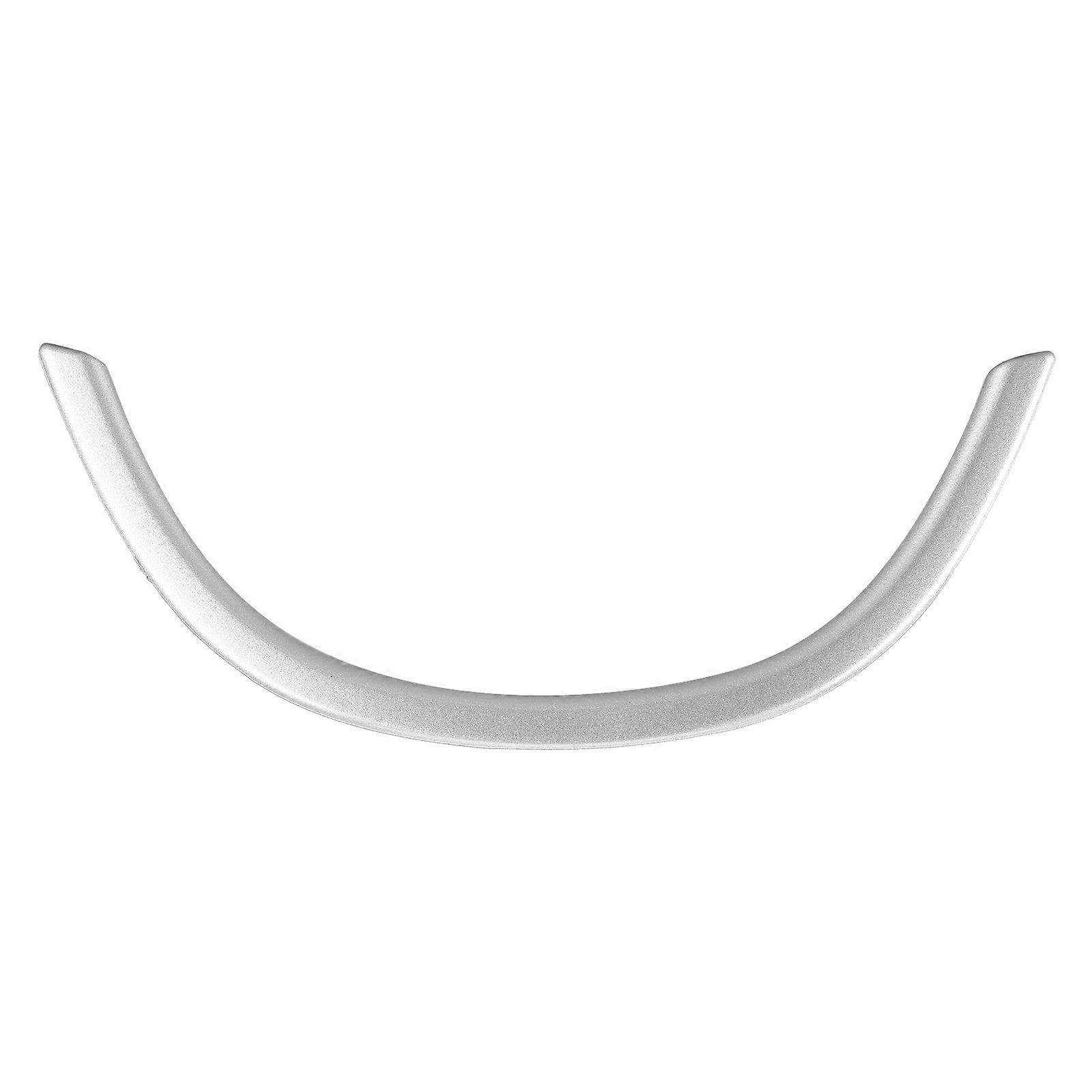 غطاء لوحة عجلة القيادة ديكور ملصق قطاع تقليم يصلح ل 5 Series F10 2011?2017فضي