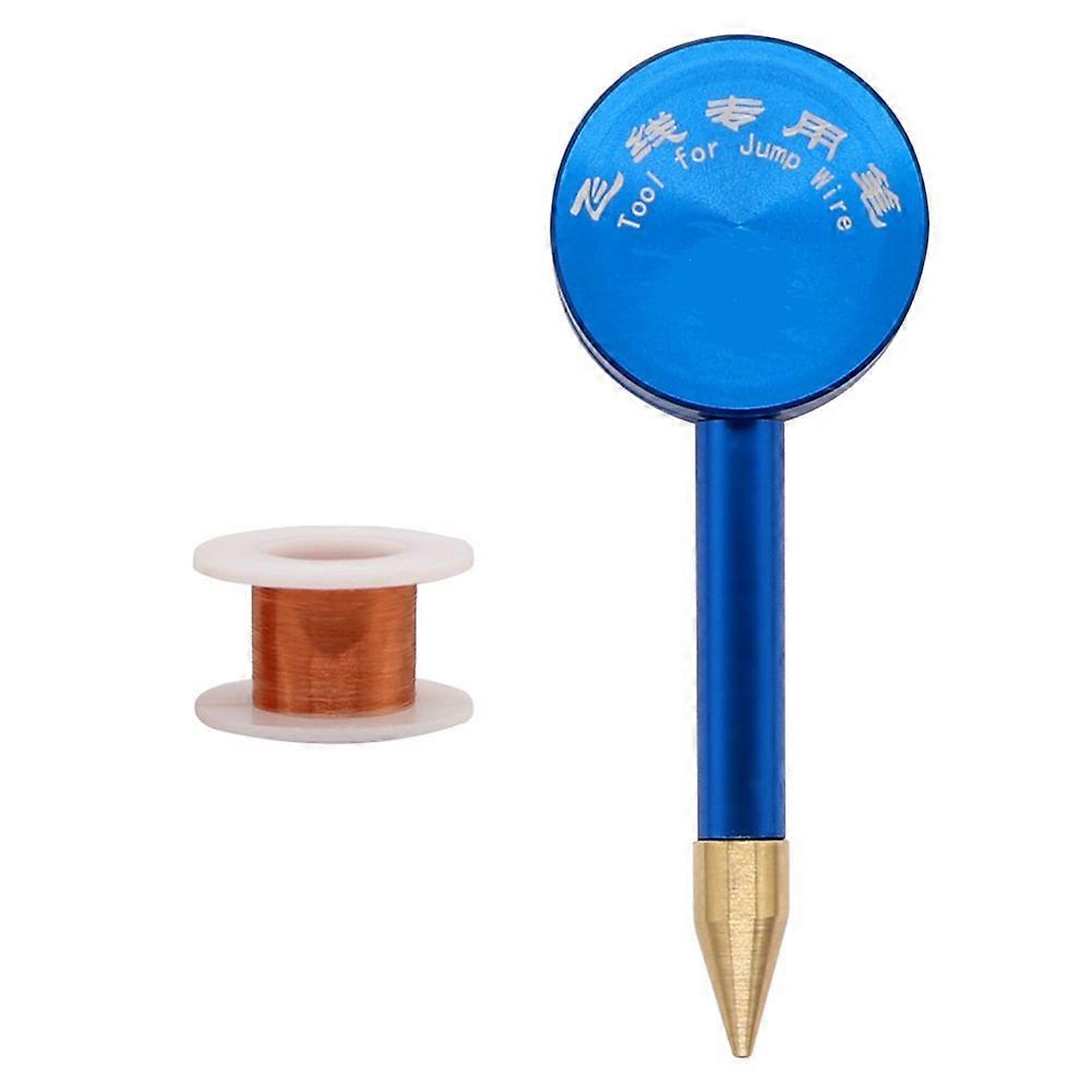 Chip Jumper Wire Pen for 0.02mm PCB Link Line Reel PCB Welding Soldering Repair