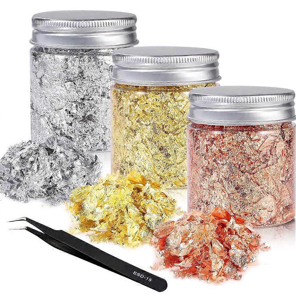 Glamorous Gilding Flakes Set for Resin Jewelry Making