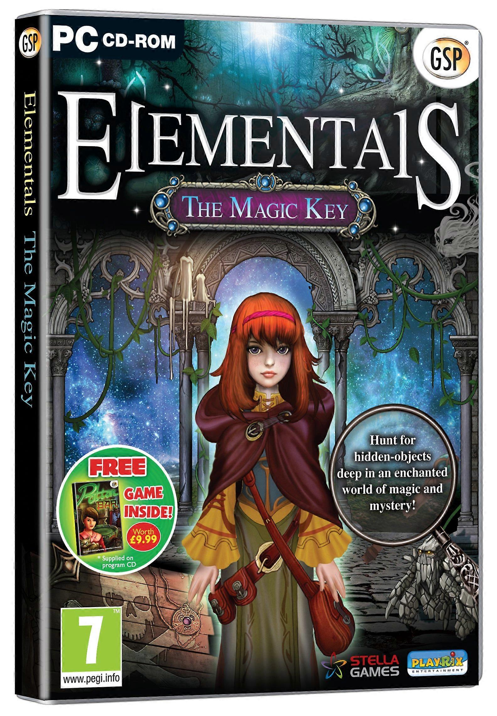 Elementals The Magic Key (PC DVD) - New & Sealed