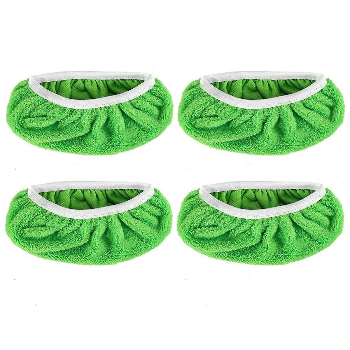4PCS Mop Pads Refill for Mop-Dry Sweeping Cloths&Wet Mopping Cloths Washable for Household Cleaning