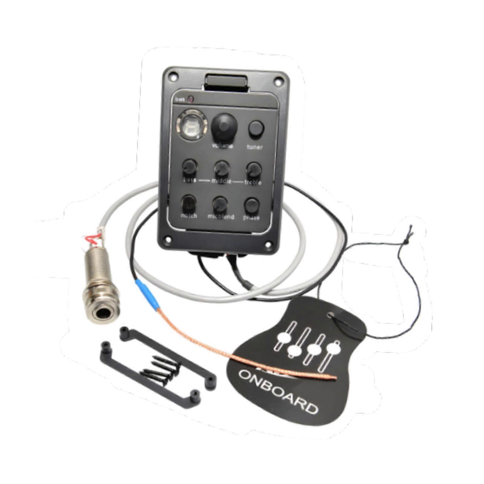 EQ Equalizer Tillbehör DIY Delar för akustisk gitarr Pickup för 301