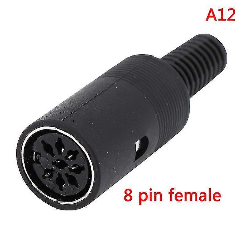 Din Plug Socket Connector 3/4/5/6/7/8 Pin Male/female Chassis Cable Mount