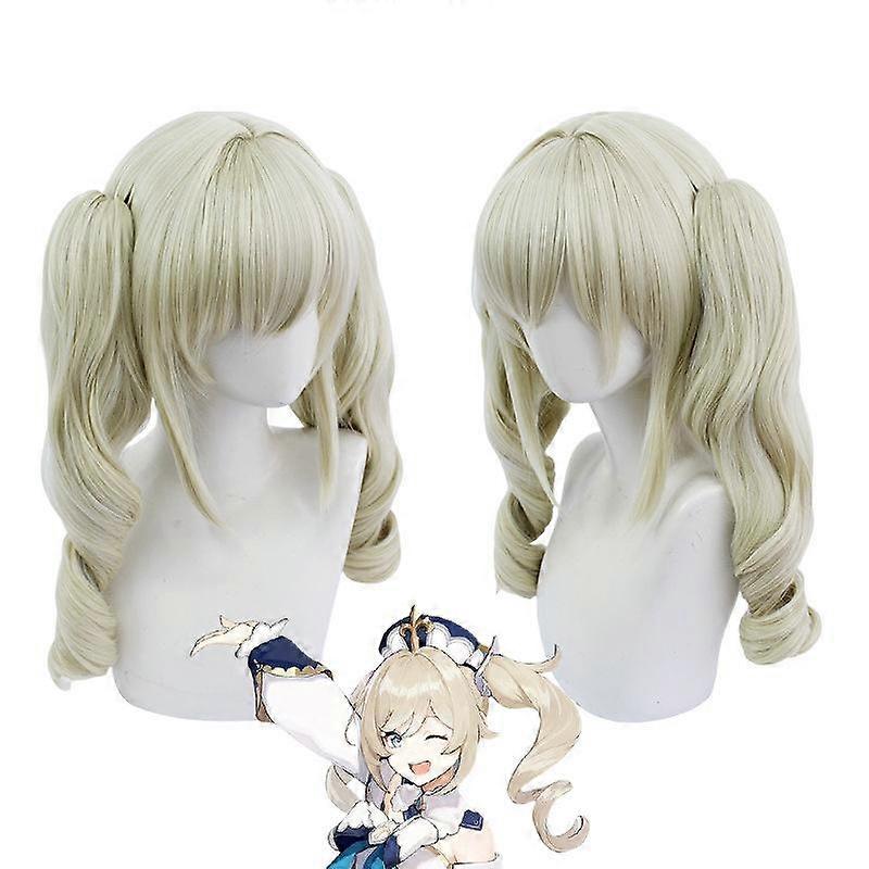 משחק Genshin אימפקט ברברה קוספליי חליפת פאה שמלת לוליטה קרנבל אנימה חליפת תחפושות ליל כל הקדושים נקבה