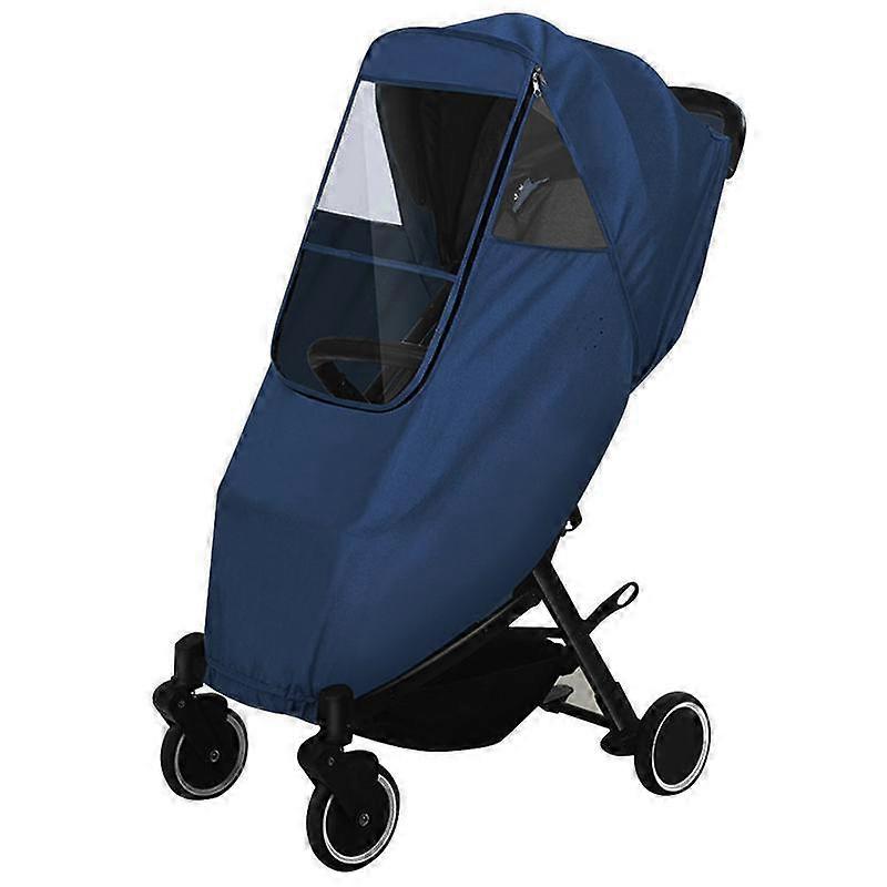 Baby Carriage Rain Cover Child Stroller Windshield Umbrella Stroller Weather Shield Warm Cover Stroller Raincoat Weather Shield
