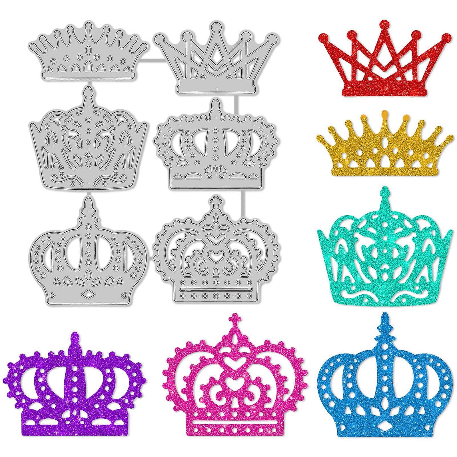 Crown Pattern Decoration Template Reusable carbon steel Stencil