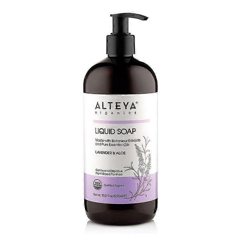 Alteya Organics 薰衣草和芦荟液体肥皂 500ml (AO0092)