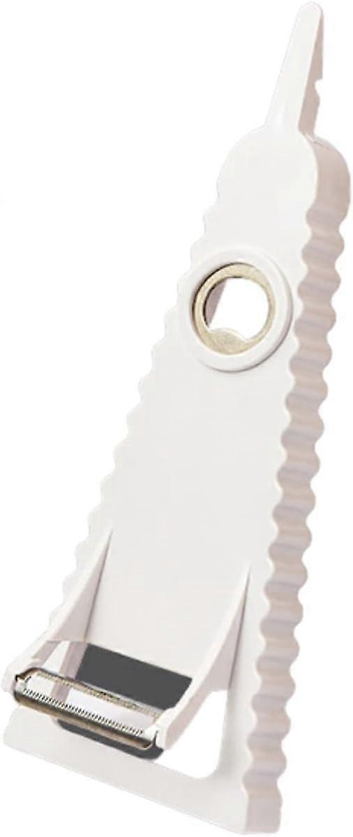 2 PCS Carrot Can Opener Multifunctional Jar Opener,5 in 1Anti-slip Beer Bottle Openers Manual Can Opener peeling grater for Seniors with Arthritis Wea