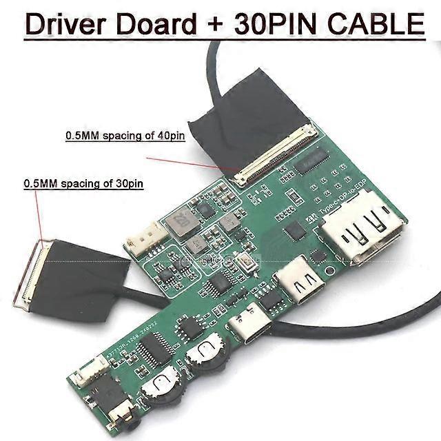 Type-c Dp To Edp Driver Board Mobile Phone Computer Projection Screen 2k 165hz 4k 60hz F/ 30pin 40pin Laptop Led Lcd Display