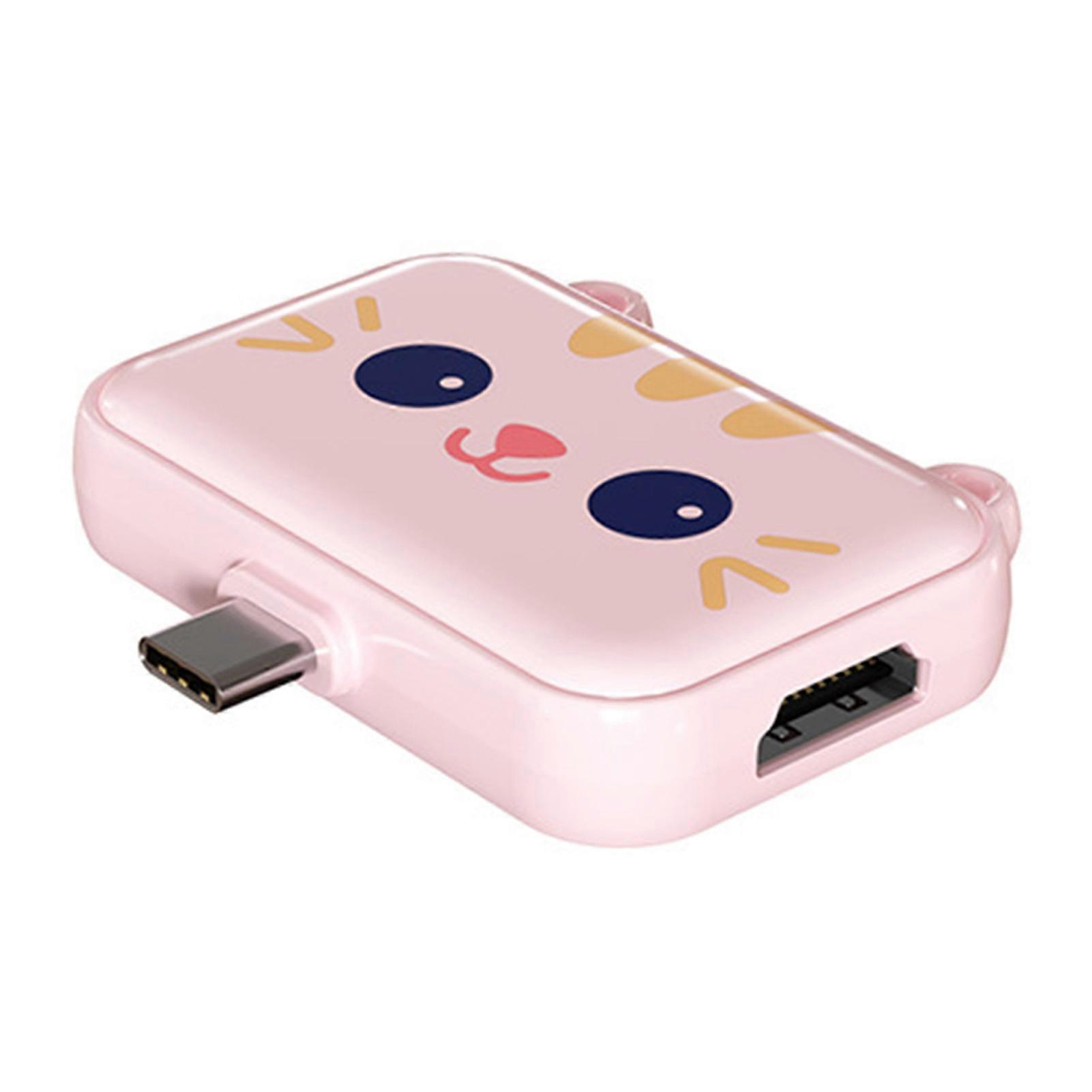 Docking Station Plug And Play 3-in-1 4K Hetzelfde scherm Tiger Cat zonder stuurprogramma's USB 3.0 Type-C Hub naar HDMI-compatibele adapter Computeraccessoires