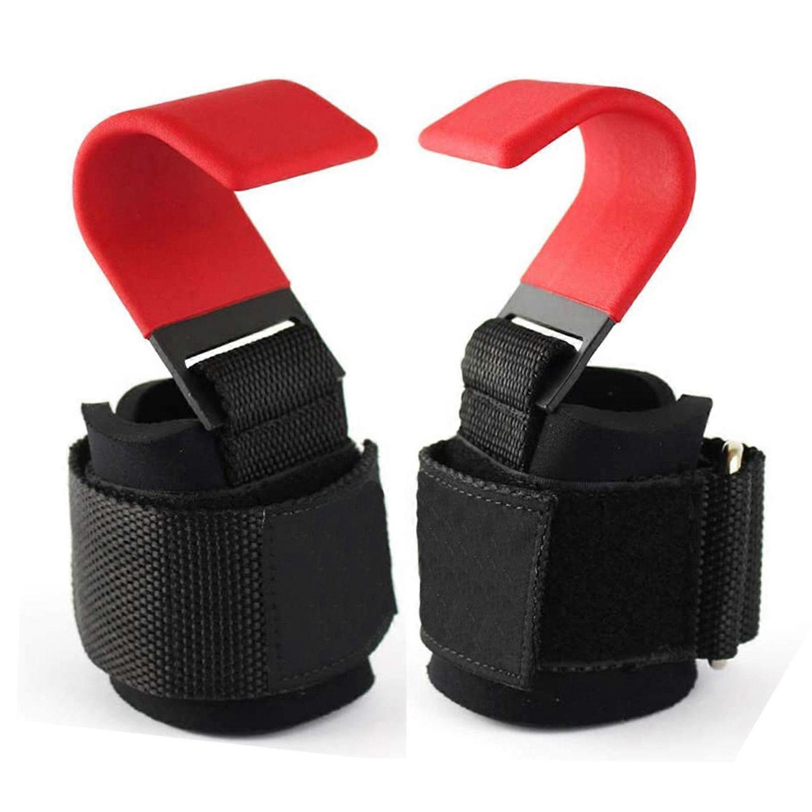 Weight Lifting Hooks Straps Widening Wrist Wrap With Hook for Wrist Support and Protection