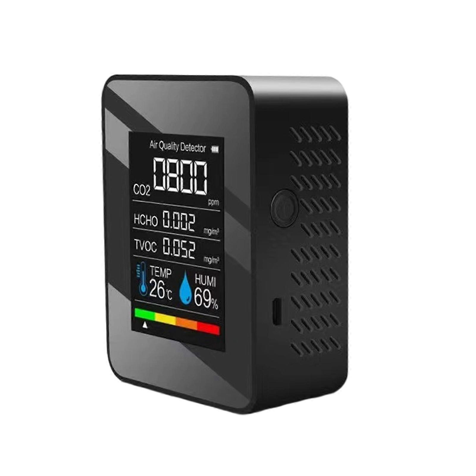 5 σε 1 μετρητή CO2 400-5000 PPM ανιχνευτής διοξειδίου του άνθρακα ανιχνευτή ποιότητας αέρα fL Ft