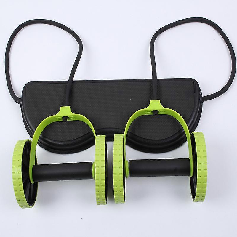 Multifunctional double-wheeled abdominal abdomen tension rope