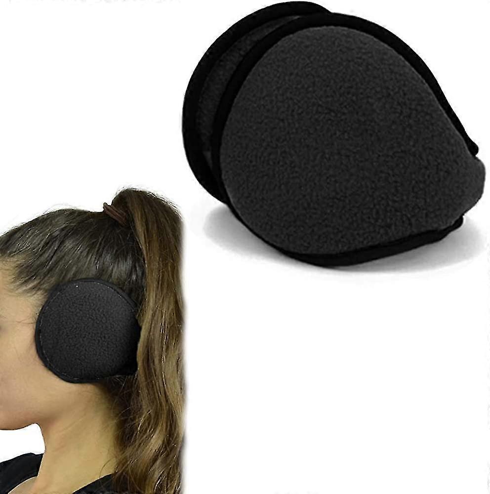 1 Soft Fleece Ear Muff Basic Fleece Earmuff Grip Wrap Unisex