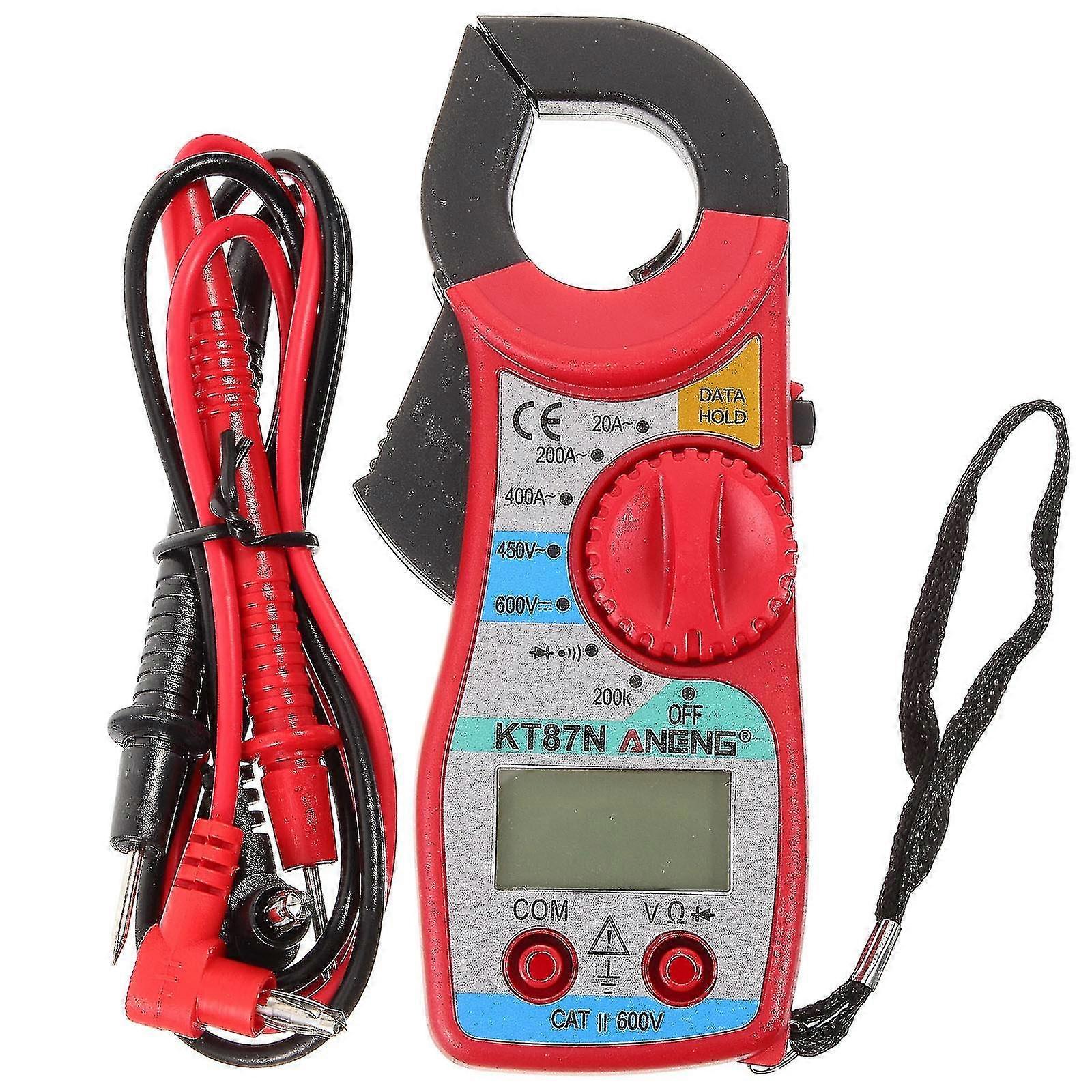 Digital Clamp Meter Multimeter Amp Meter Measuring Voltage Ac Current Tester