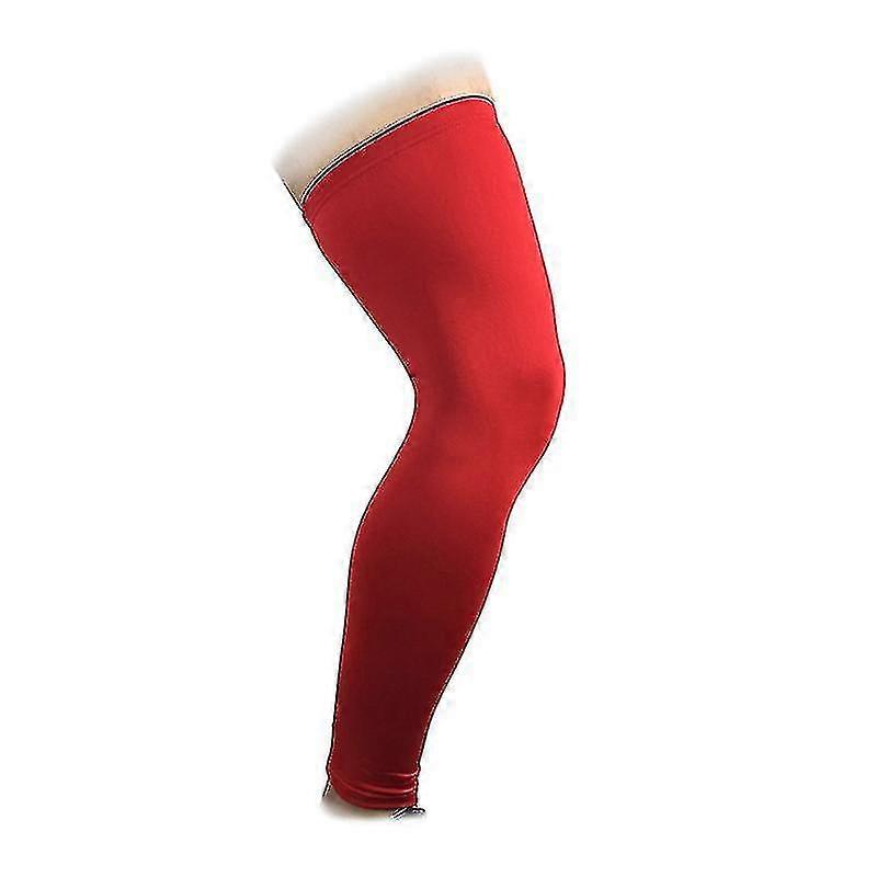 2PCS كرة السلة الركبة منصات المهنية طويلة الساق كم الرياضة حامي ركوب الدراجات الأشعة فوق البنفسجية الشمس الساق تدفئة