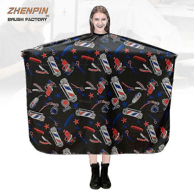 ヘアカット布帯電防止カットヘア防水パターンガウンサロン理髪師理髪師美容師エプロン美容師ケープヘアスタイリツール