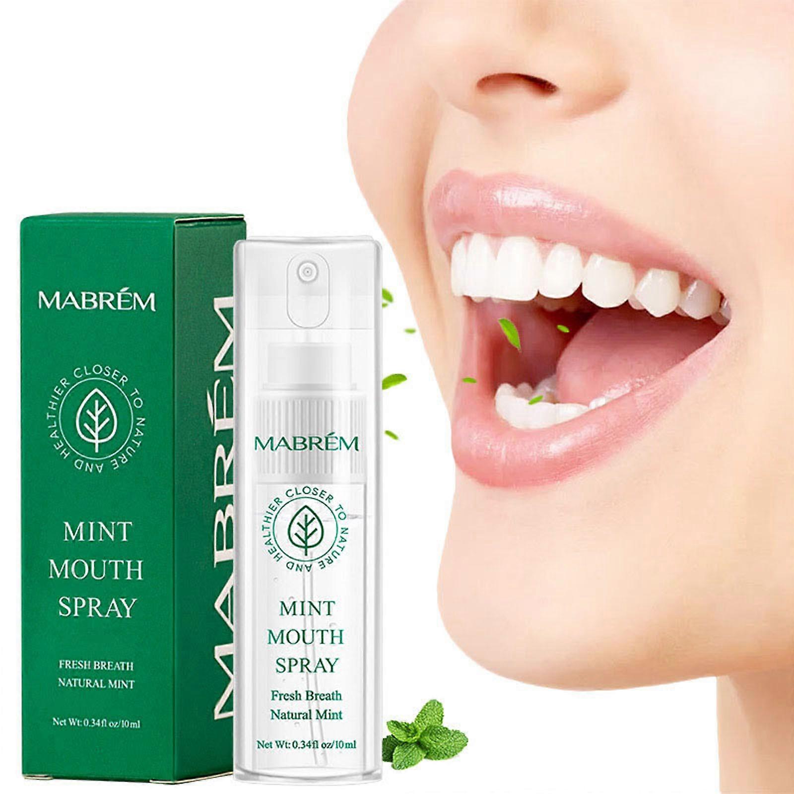 Peppermint Spray do ust Oddychaj świeżym oddechem do ust 10ml