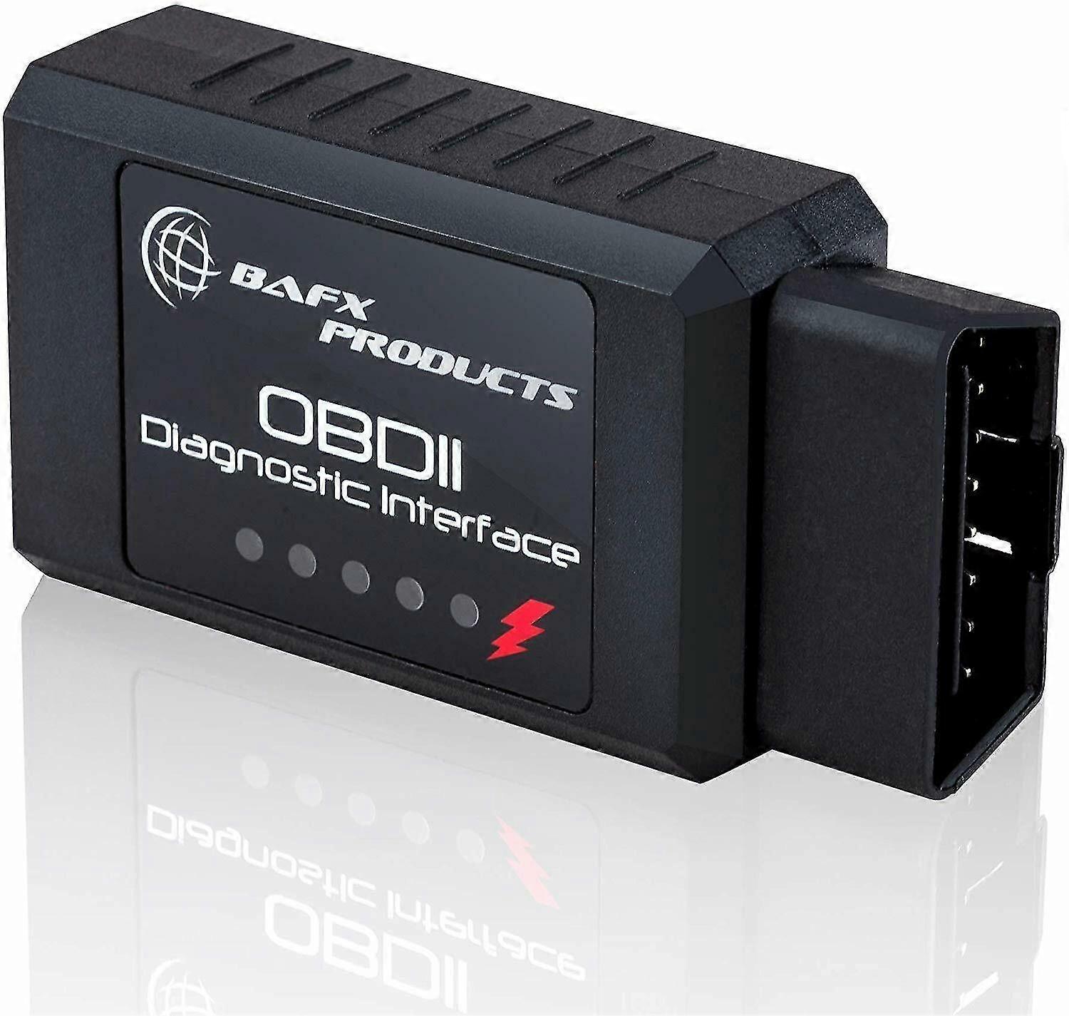 Bafx Products - Bluetooth Obd2 Obdii Car Diagnostic Code Reader Scanner Tool