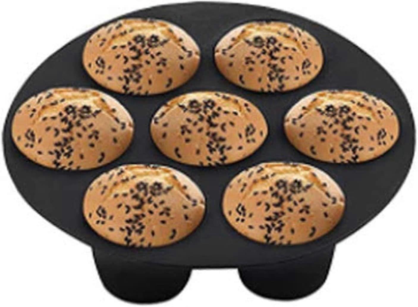 1* Muffin Trays Silicone Muffin Pan Cupcakes Round Muffin Mold Tray perfect for Air Fryer Accessories