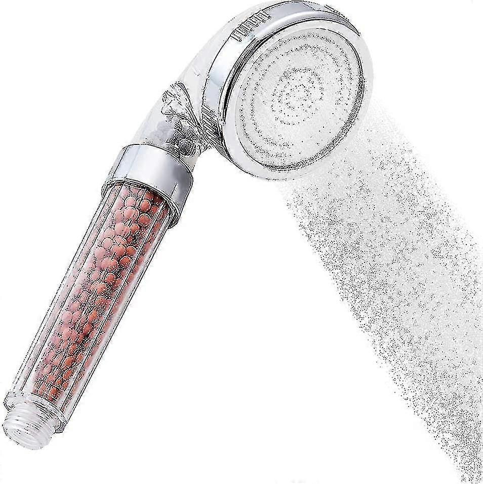 3 Modes High Pressure Shower Head With Limescale Filter And Ion Filter Hand