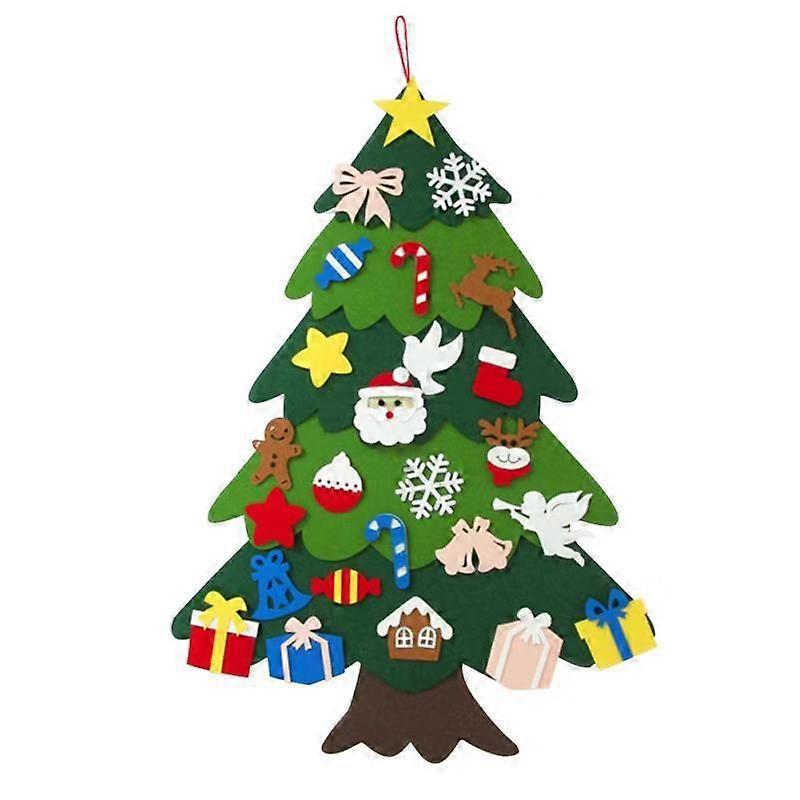 DIY Felt Christmas Tree for Kids, 3ft