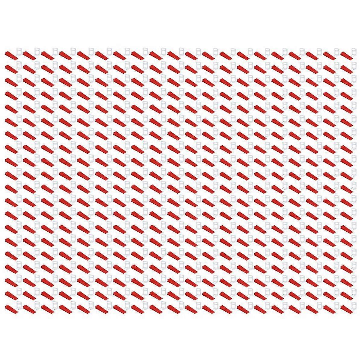 Tile Leveling System 400 Pcs Tile Leveling Spacers And 100 Pcs Wedges Tile Leveling Tool Set For Tile Stone Installation