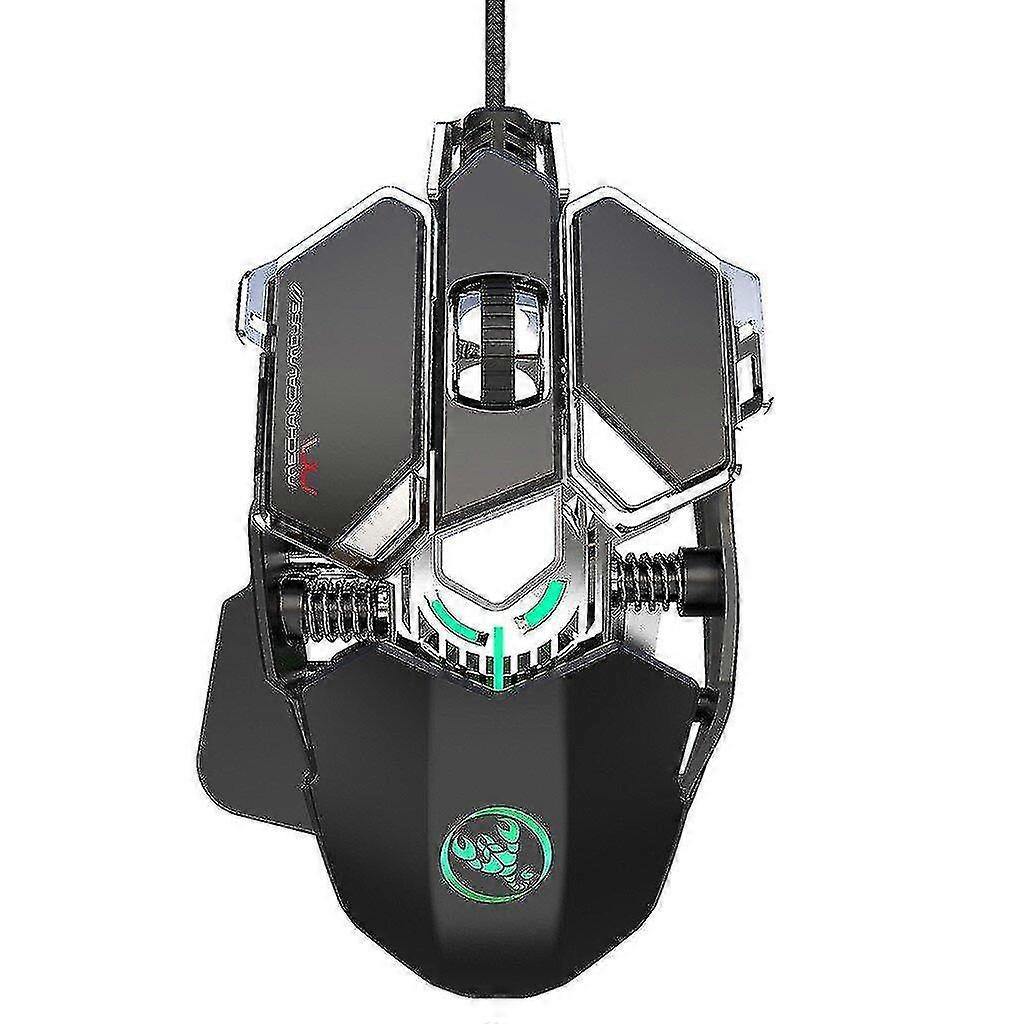 Game Wired 6400dpi Adjustable Gaming Mouse Define Mice Mechanical