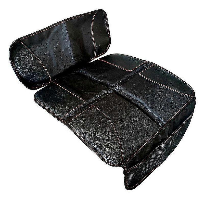 الطفل مقعد السيارة حامي مقعد السيارة حامي وسادة يأتي مع حقيبة تخزين لحماية مقعد جلدي