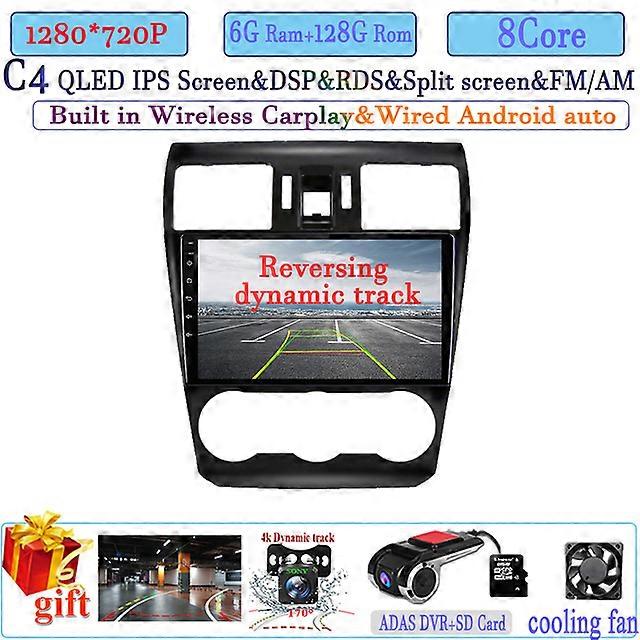 Android 12 Car Radio Player For Subaru Forester XV WRX 2012- 2015 For Impreza Android Auto 360 Camerano dvd Carplay IPS