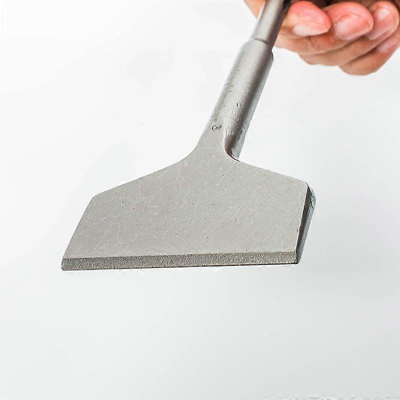 Fin vinklet flismeisel, SDS-plus meisel, 15-spors meisel flatmeisel for betongfliser vegg stein 165 x 75 mm