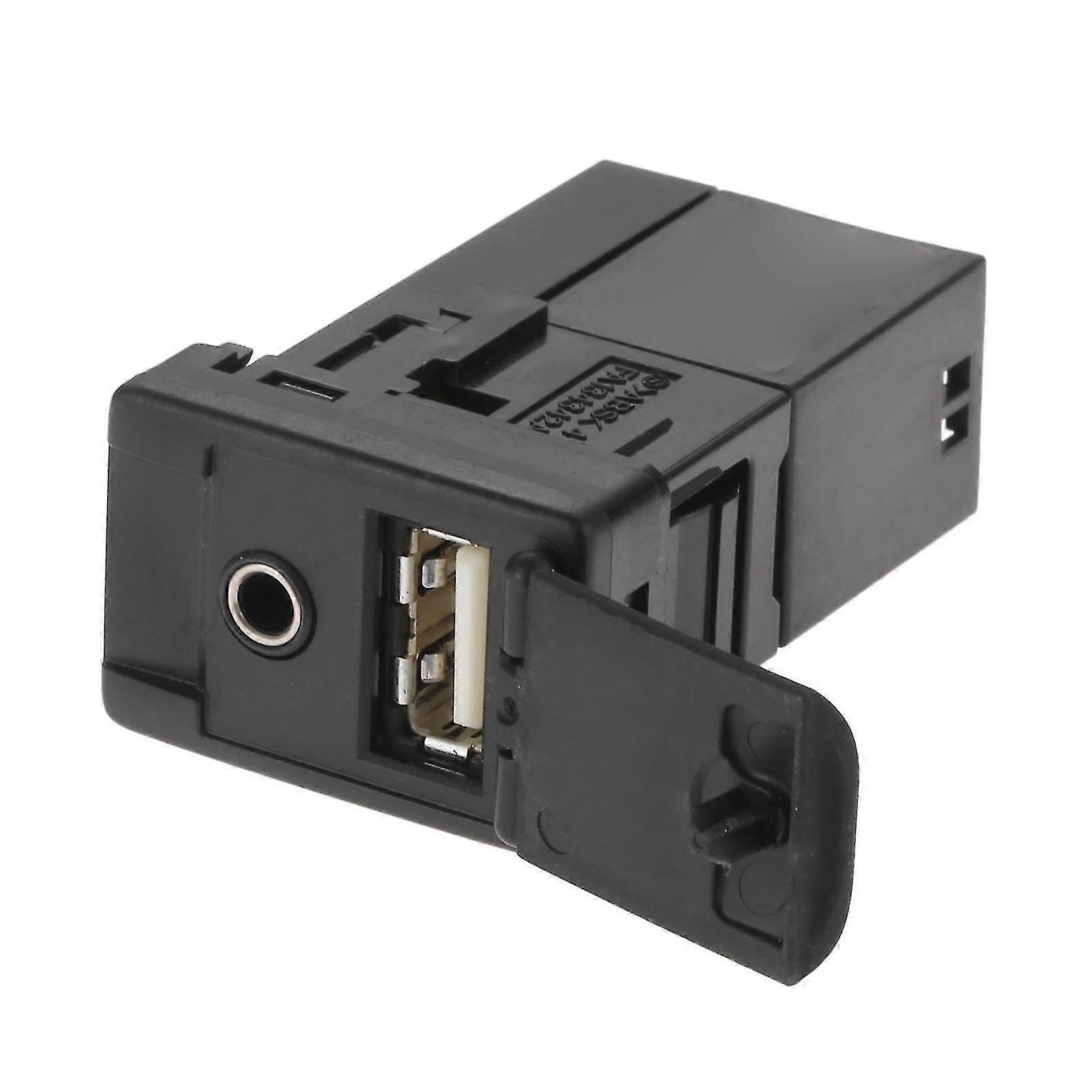 Aux USB Port Adapter Jack for Toyota Corolla Sienna Highlander Gas & Hybrid