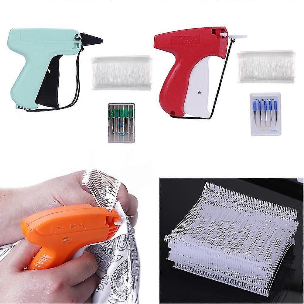 Garment Price Label Gun Set - Professional Clothes Tagging Tag Gun with 31000 Barbs + 5 Needles