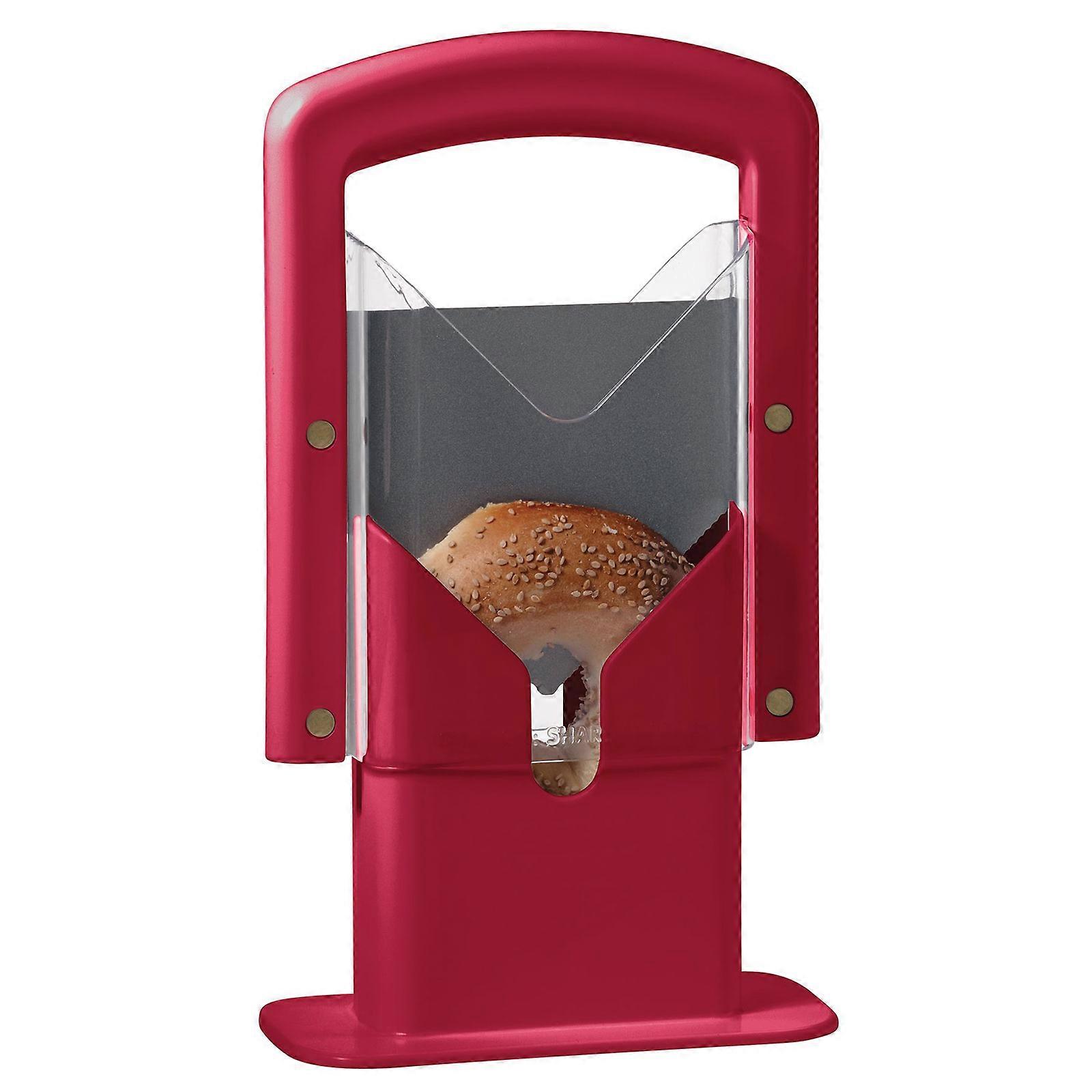 Bagel Cutter Slicer Bagel Slicer-Perfect Bagel Guillotine Universal Slicer Cutter with Safe Grip,100% New