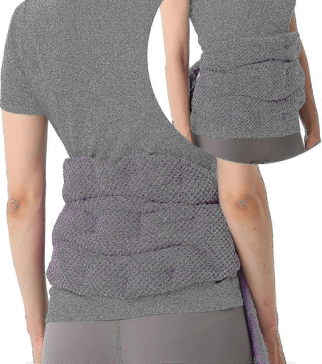 Mikrovågsvärmedyna för Yetsye smärtlindring i nedre delen av ryggen. Värmedyna mikrovågsugnssäker med lång