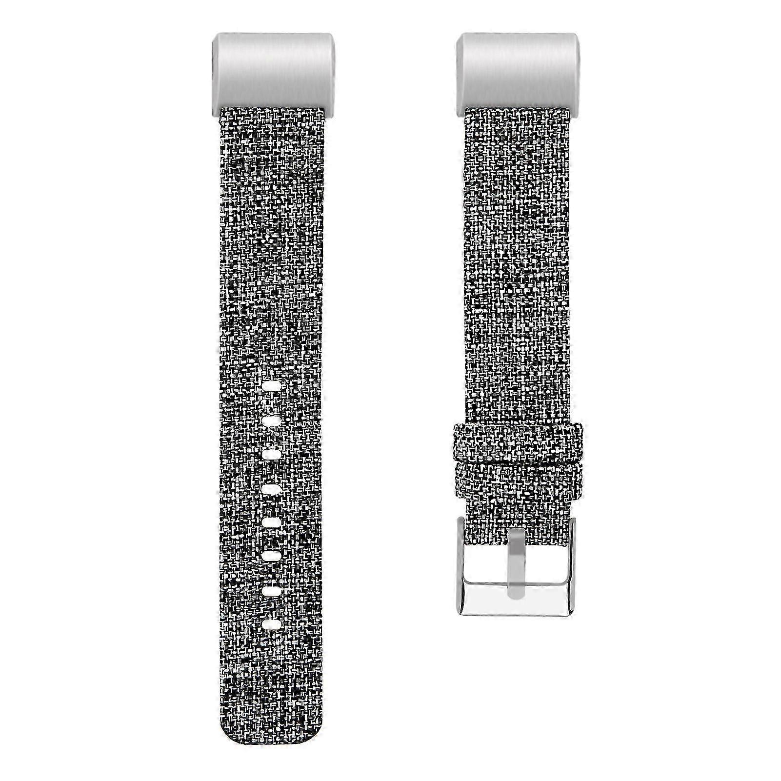 Correa de reloj de lona suave, transpirable, lavable, de moda, apta para Fitbit Charge2