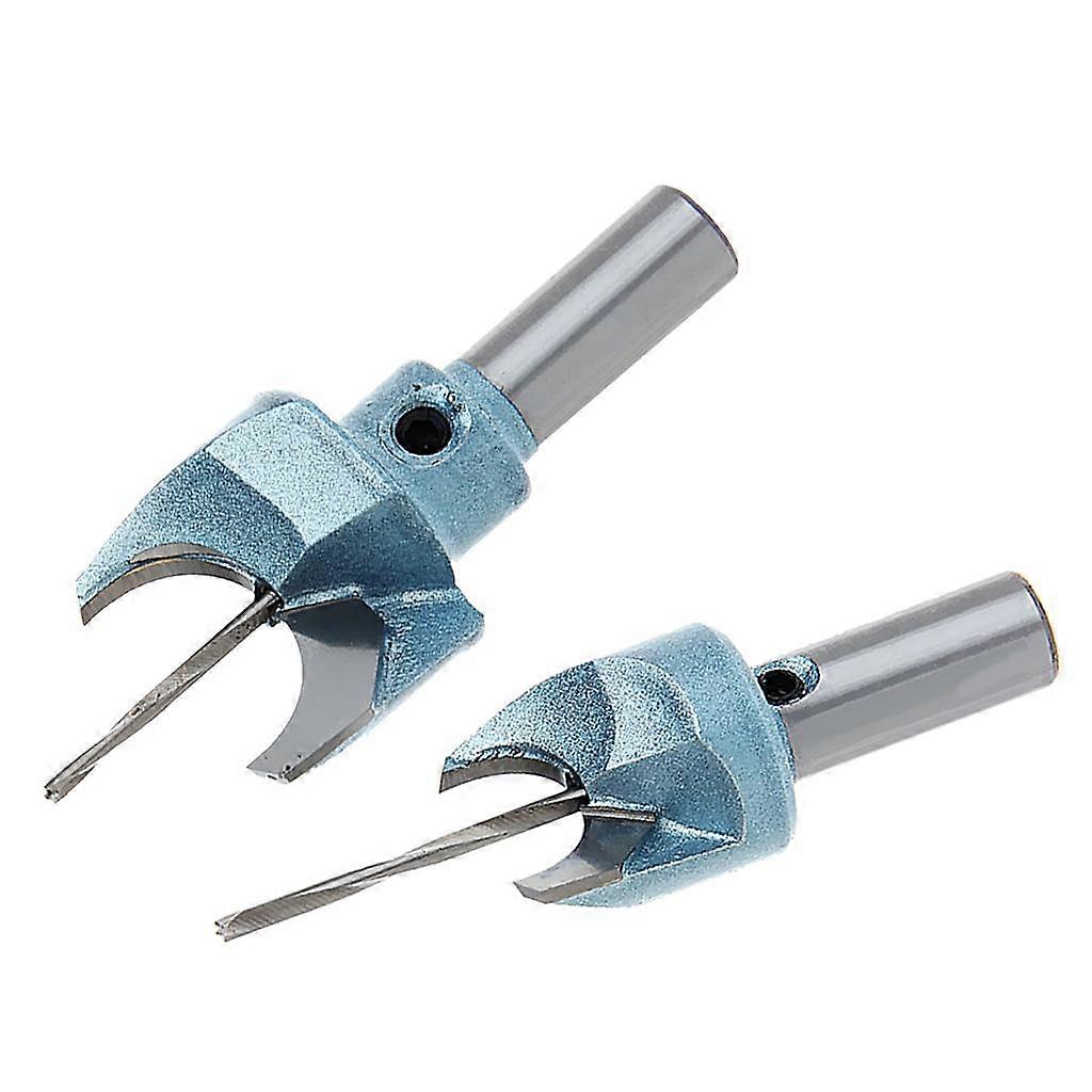 2 Pcs Solid Carbide Woodworking Router Bit Buddha Beads Drill Tool 16mm&20mm