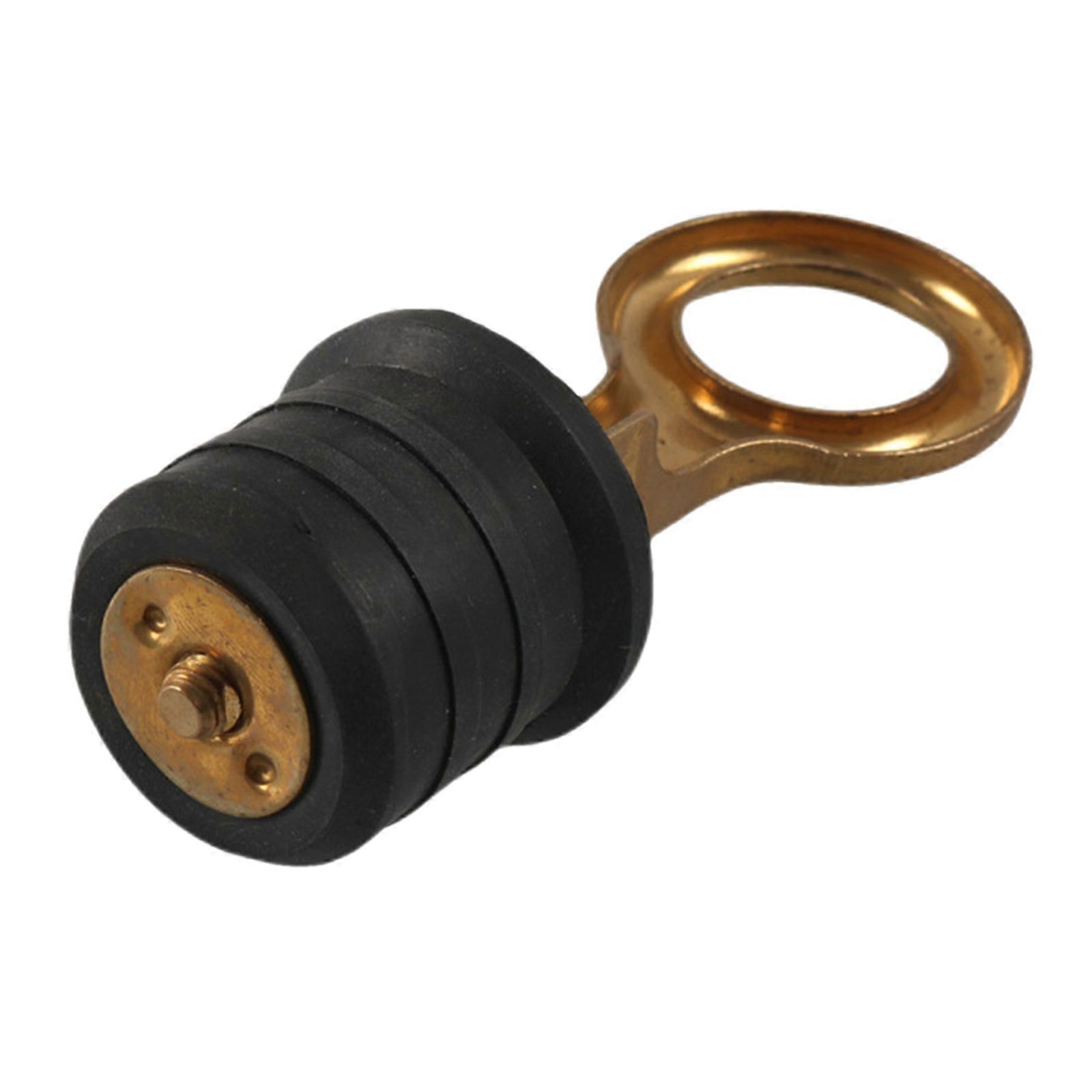 Brass Drain Snap Plug Boat Drain Plug for Drains