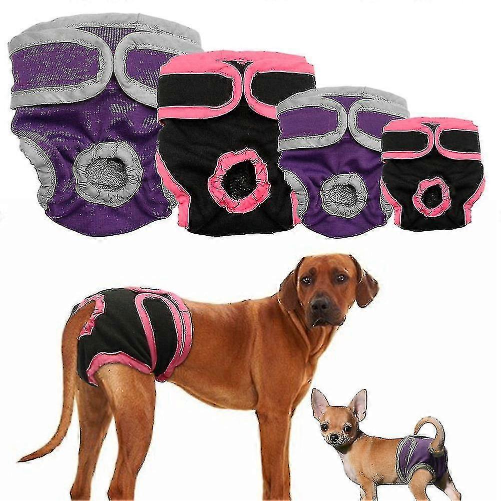 Yıkanabilir Dişi Köpek Bezi, Dişi Köpekler İçin Yeniden Kullanılabilir Köpek Bezi Sargıları, Süper Emici ve Rahat - XC