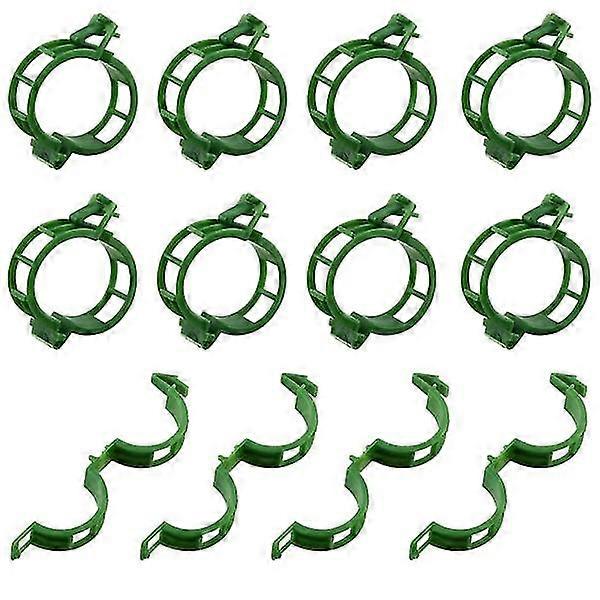 Plant clips for plant support/trellis 200-pack - Green