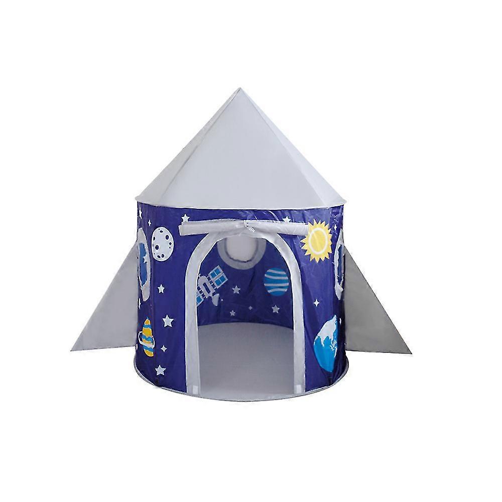 Interesting Foldable Space/dinosaur Play Tent For Toddlers Kids - Ideal Indoor & Outdoor Gifts(1pcs, Blue)