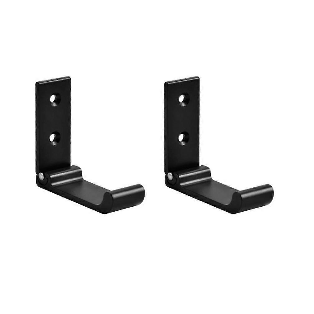 2pcs Aluminum Alloy Hanging Hooks Foldable Clothes Hangers