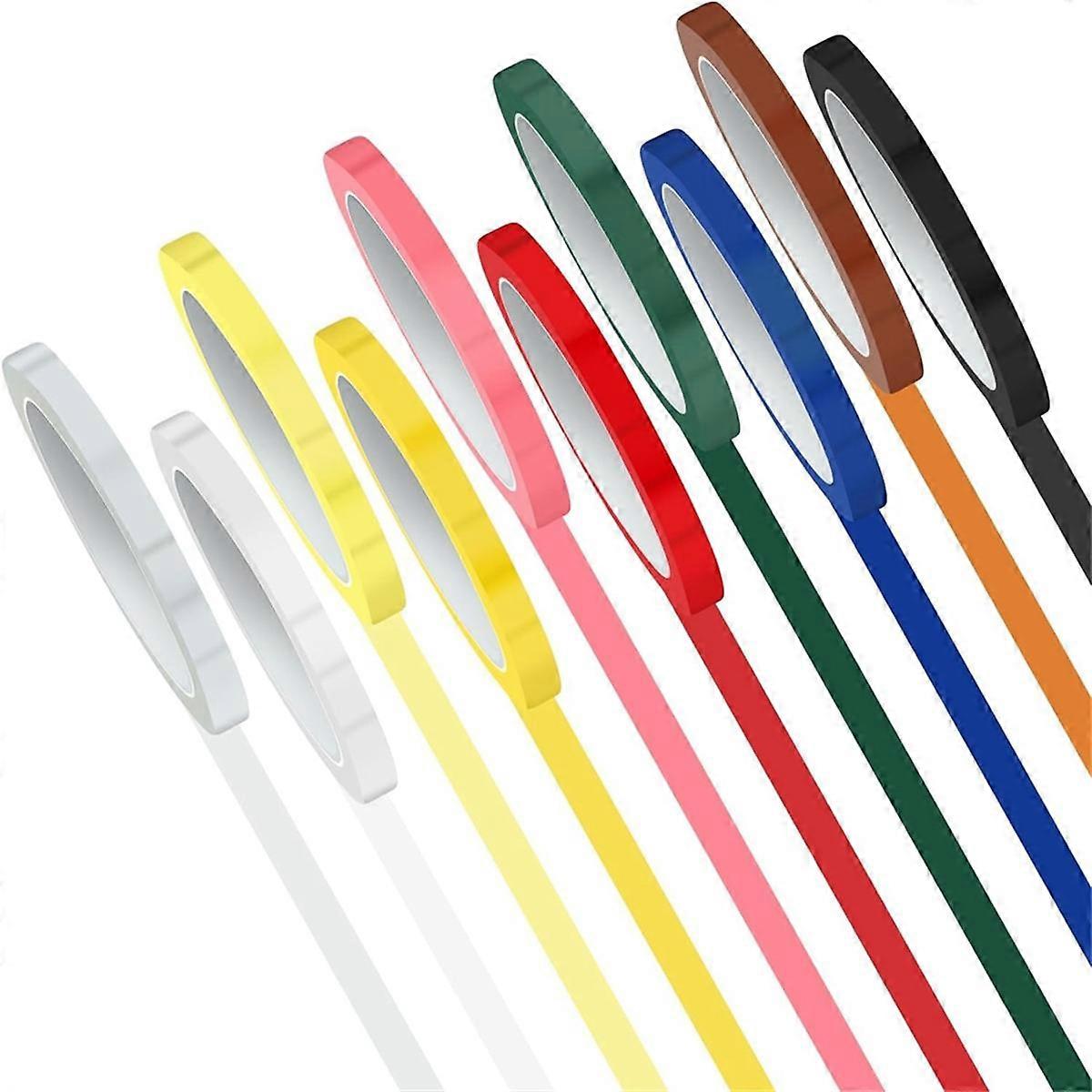 10 Rolls Autoclave Tape 216Ft Colorful Instruments Identification Tape 10 Colors Dental Instruments Tapes