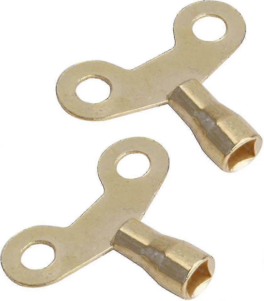 Brass Faucet Wrench, 2 Radiators, Faucet, Square Hole Wrench, Simple Pipeline