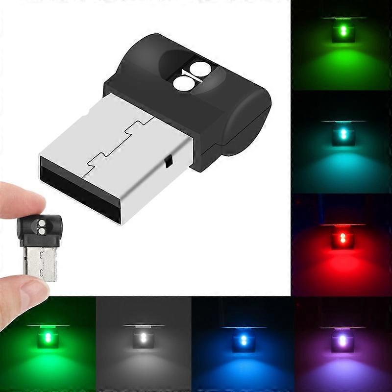 Sound Activated Rotating Disco Ball USB Car Ambient Light For Christmas Wedding DJ Party Lights Car Interior Atmosphere Lamp Motor Vehicle Lighting