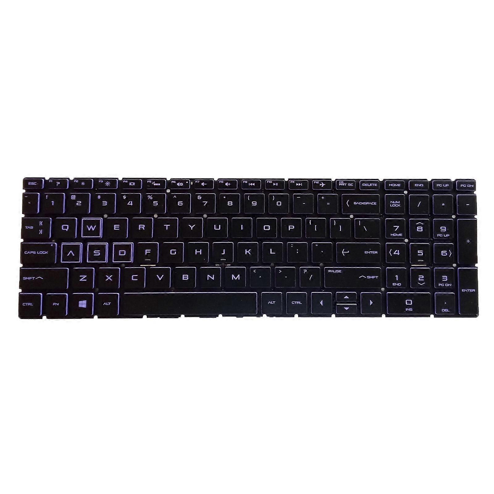 Laptop Keyboard For HP Pavilion GAMING 15-CX TPN-C133 15-DK US Layout Backlit
